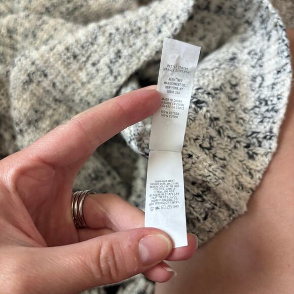 OFFLINE By Aerie Chillside Turtleneck Sweater Soft Muslin Gray Sz M Cozy Cotton - Picture 12 of 12